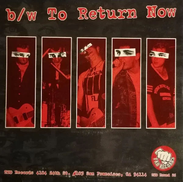 Swingin' Utters - Teen Idol Eyes Vinyl 7" Record *1999 Pressing*