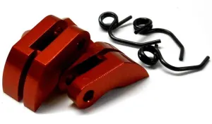 T10086 1/8 Scale Nitro Engine 3 Shoe Alloy Aluminium Clutch with Spring Red