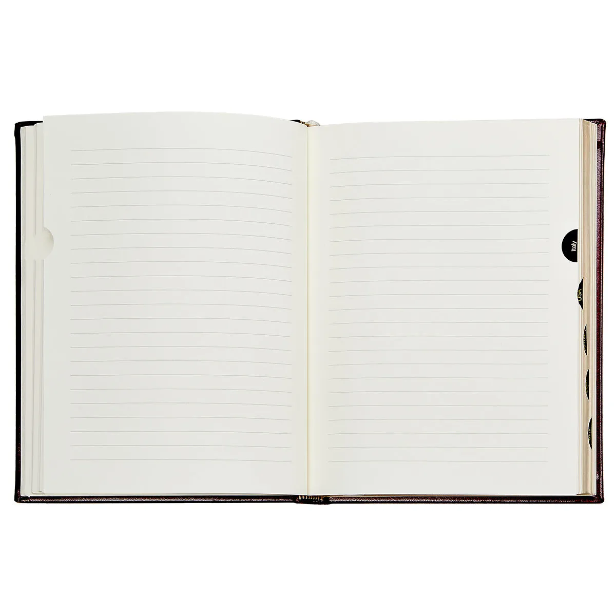 Tabbed Wine Journal