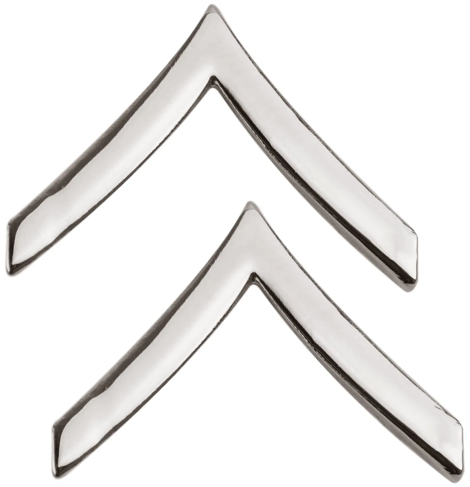 Tactical 365® Operation First Response Pair of Private Rank Insignia Pins for Police or Military