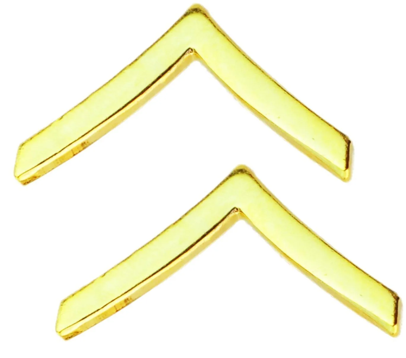 Tactical 365® Operation First Response Pair of Private Rank Insignia Pins for Police or Military