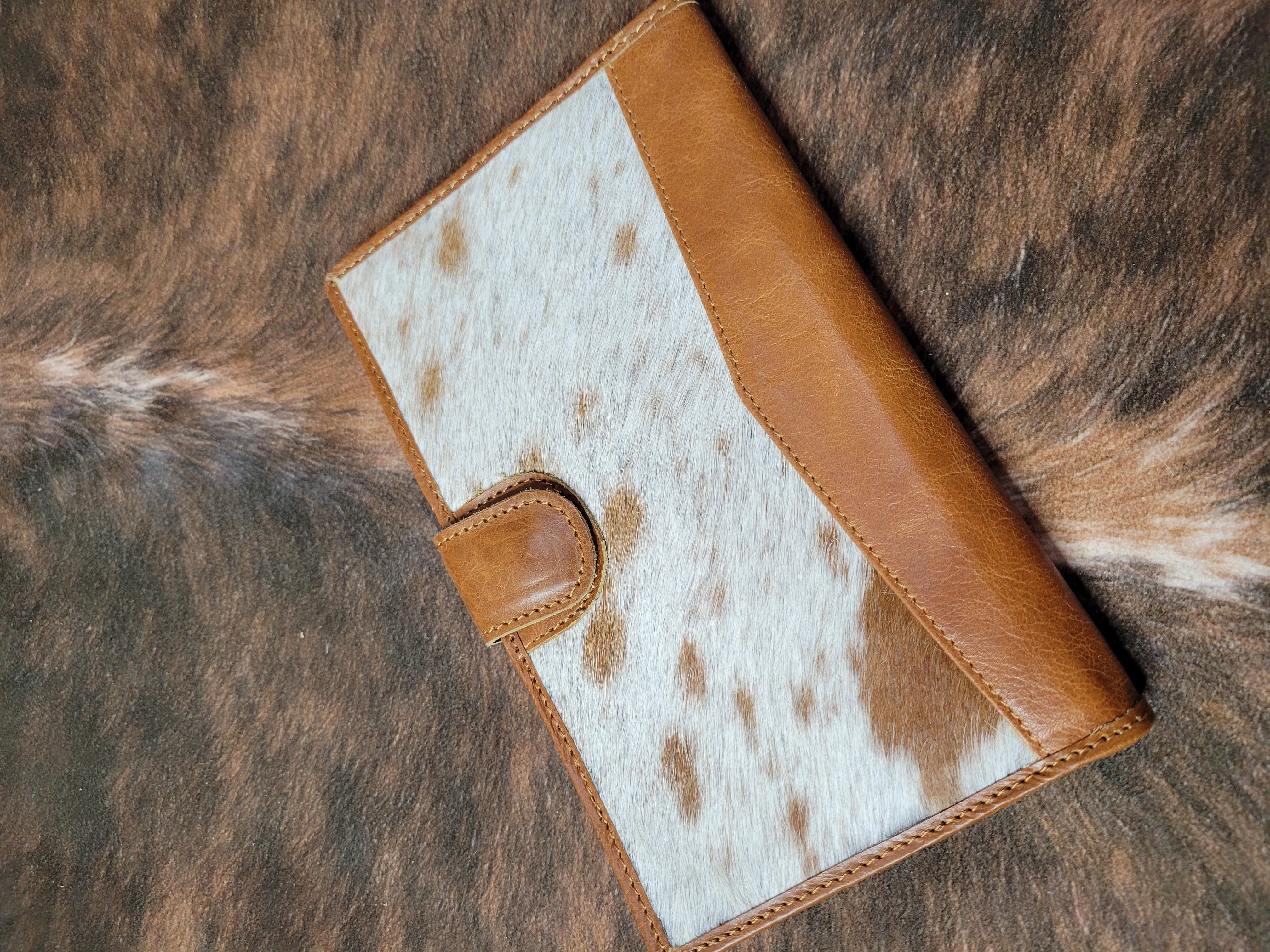 Tan Cow Hide Wallet