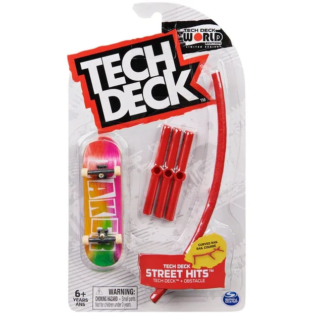 Tech Deck Street Hits World Edition - Assorted
