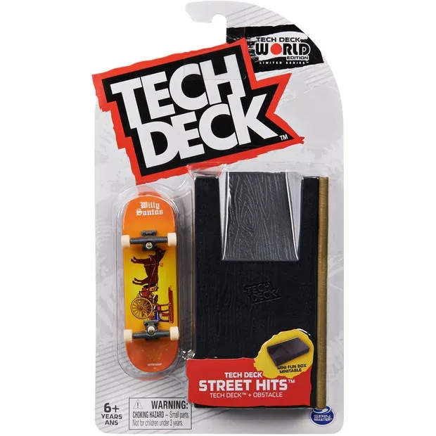 Tech Deck Street Hits World Edition - Assorted