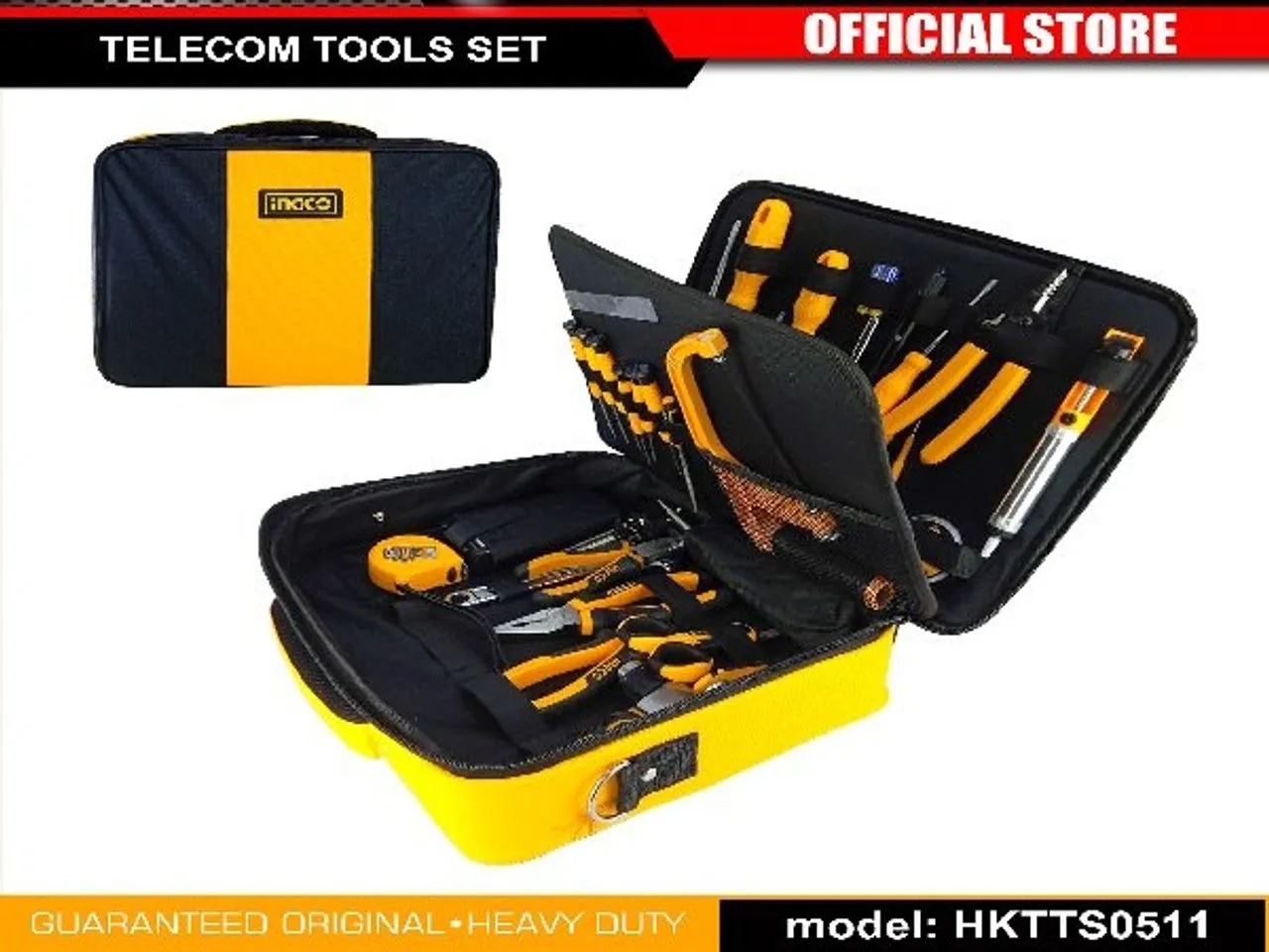Telecom Tools Set 51 Pcs HKTTSO511 INGCO