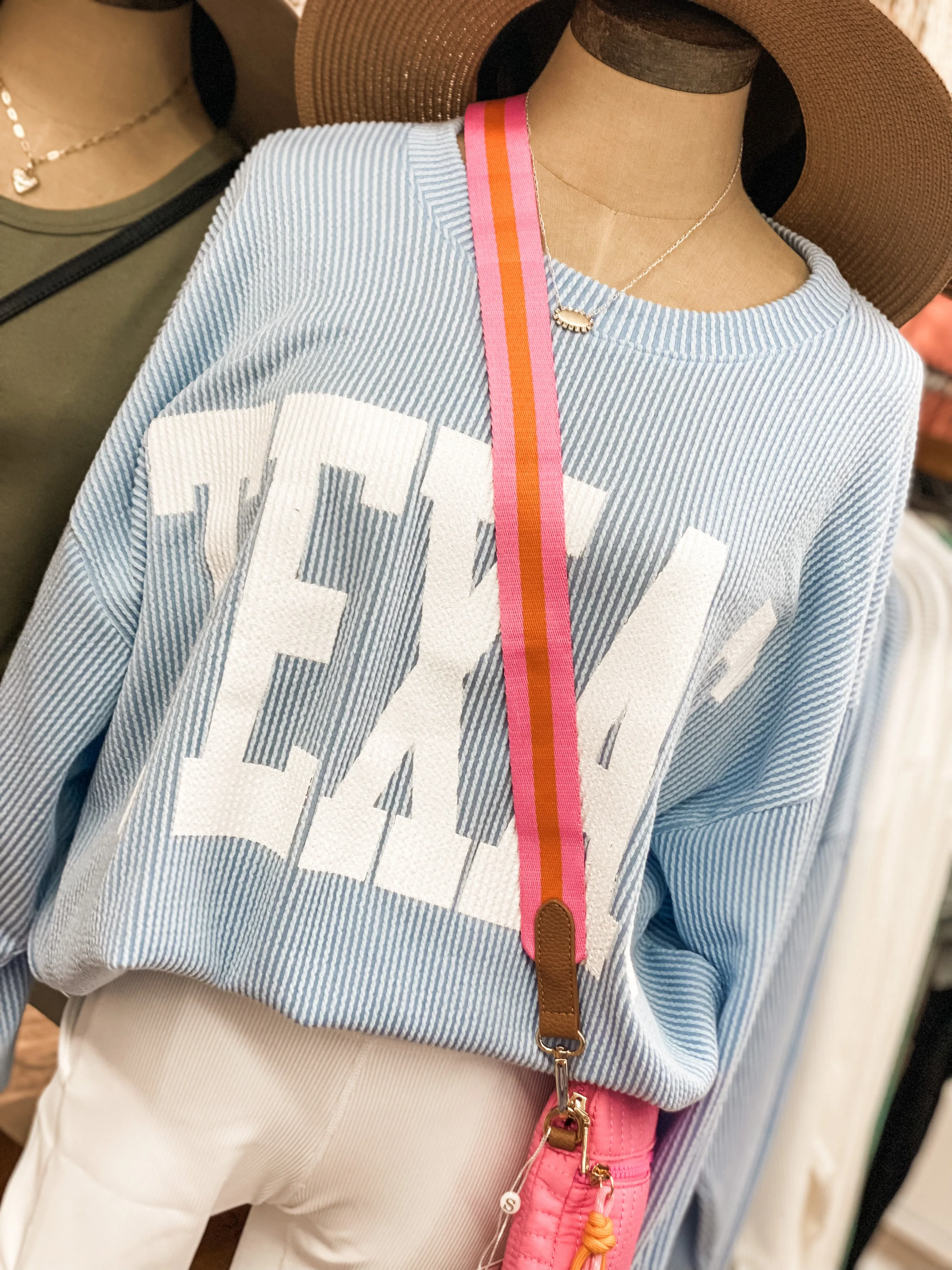 Texas Oversized Crewneck Pullover - Multiple Colors
