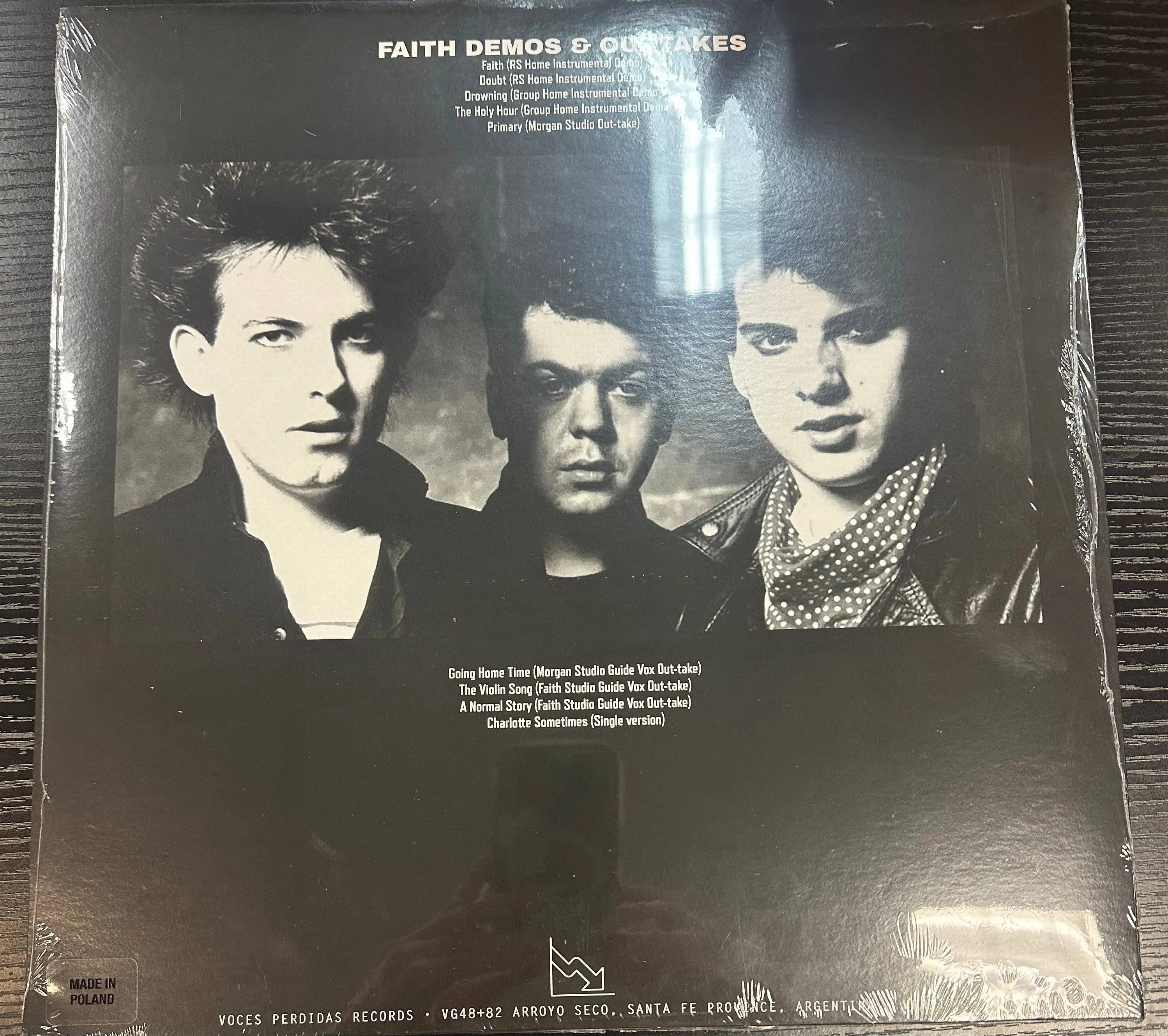 The Cure - Faith Demos *Unofficial* Vinyl LP Record