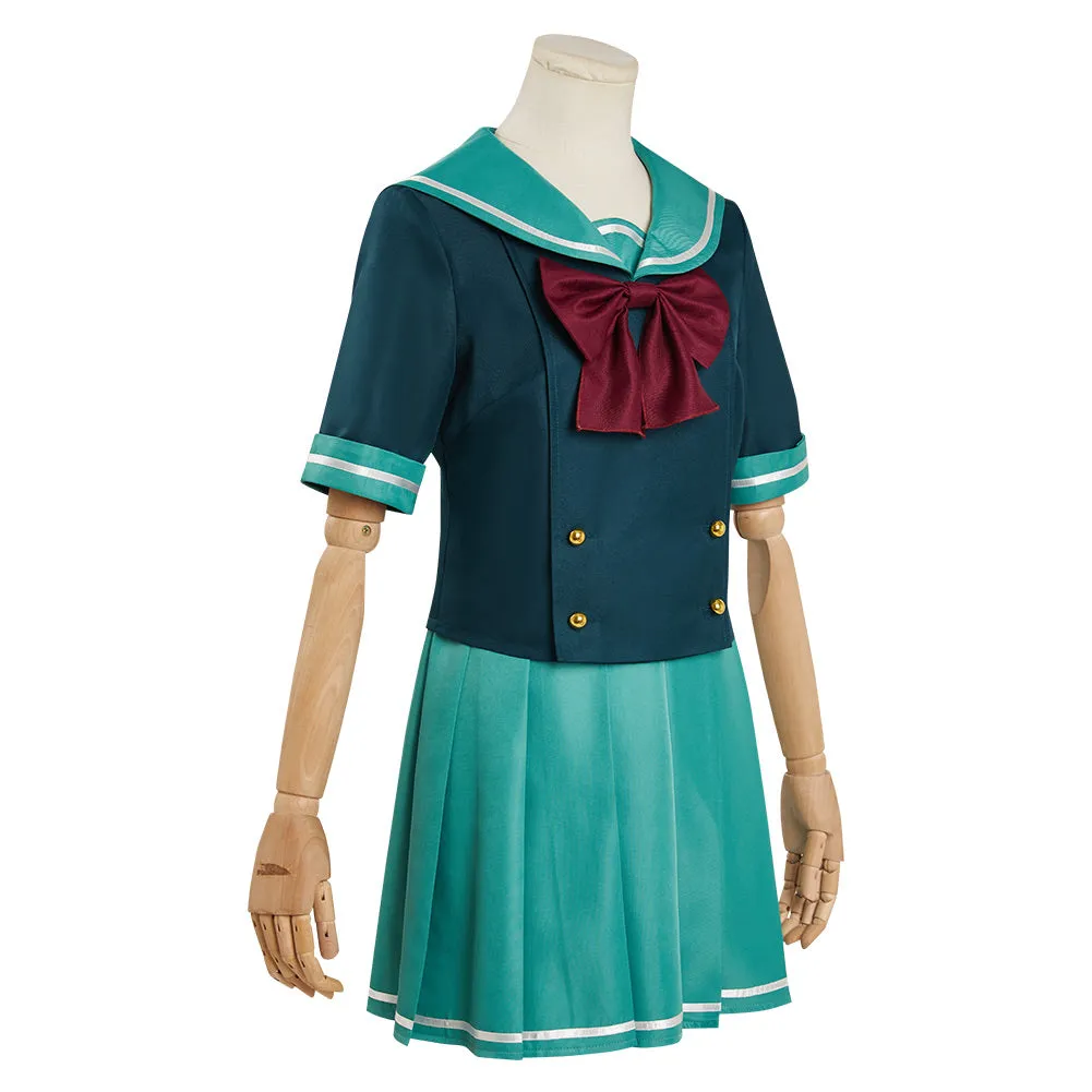 The Devil is a Part-Timer Sasaki Chiho Cosplay Costume Uniform Dress Outfits Halloween Carnival Suit