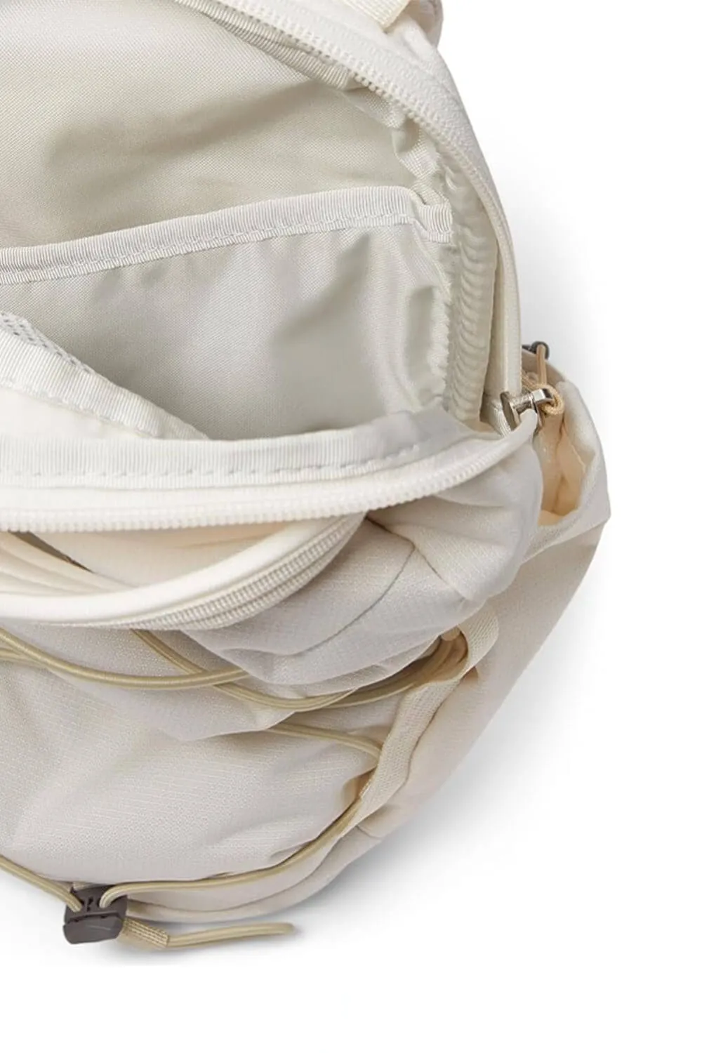 The North Face Borealis Sling Pack in Gardenia White Dark Heather/Gravel | NF0A52UP-4PA