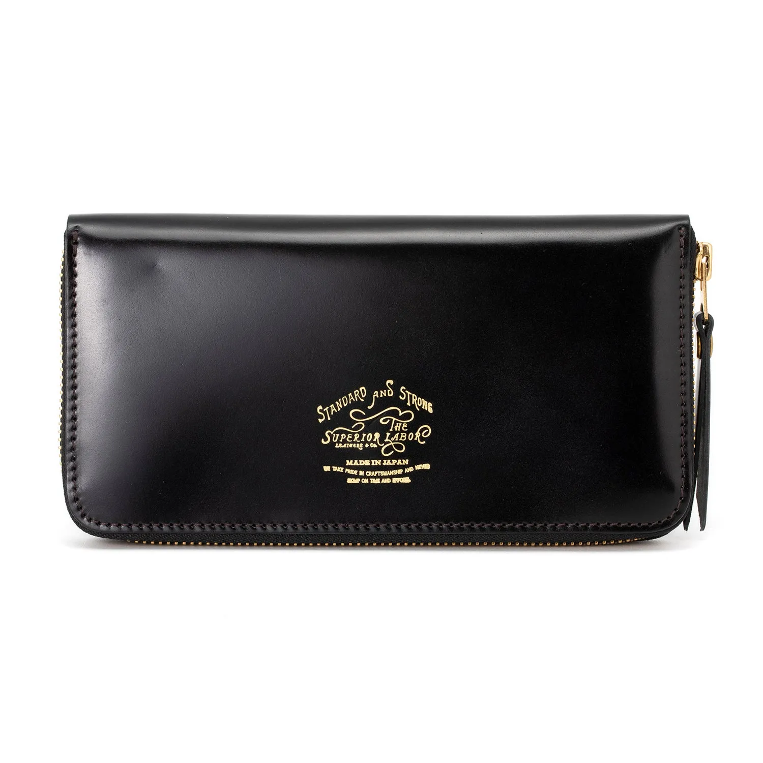 THE SUPERIOR LABOR | ザシュペリオールレイバー　cordovan zip long wallet