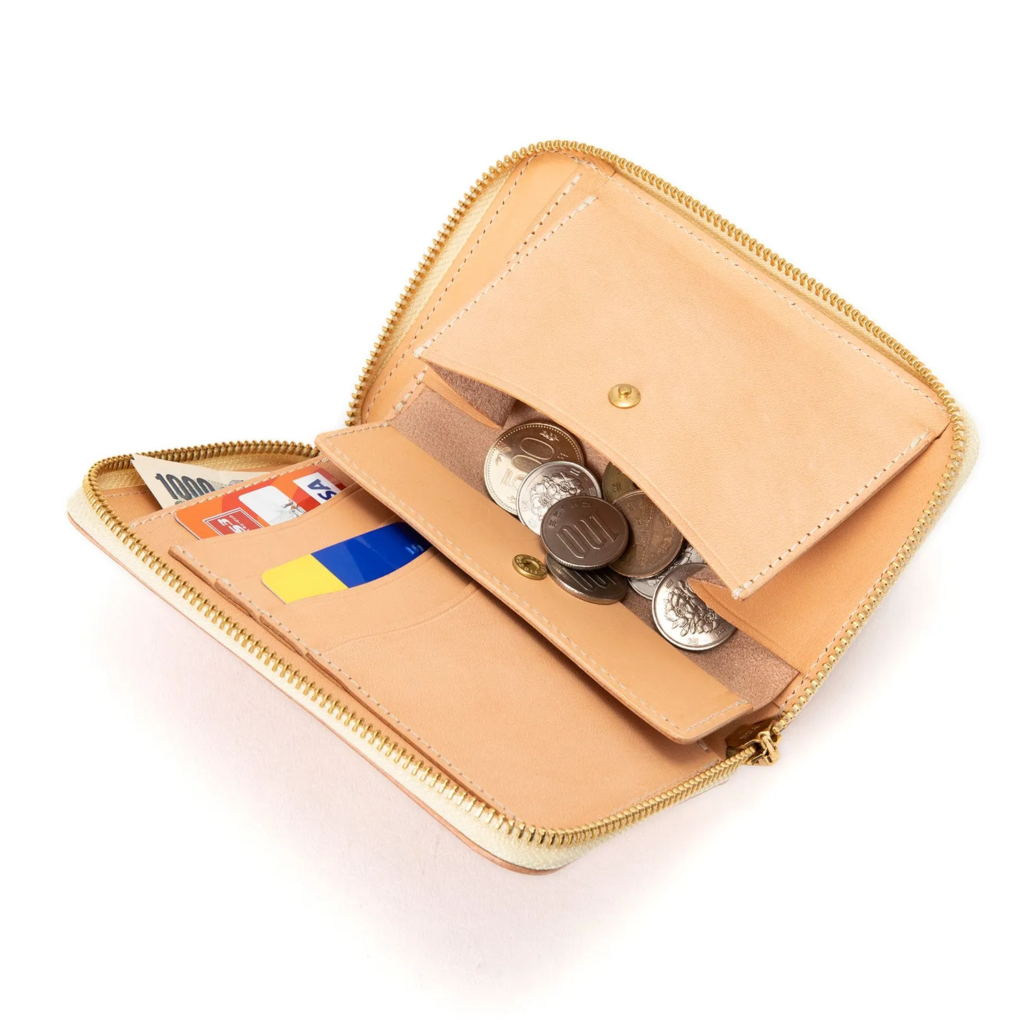 THE SUPERIOR LABOR | ザシュペリオールレイバー　cordovan zip middle wallet