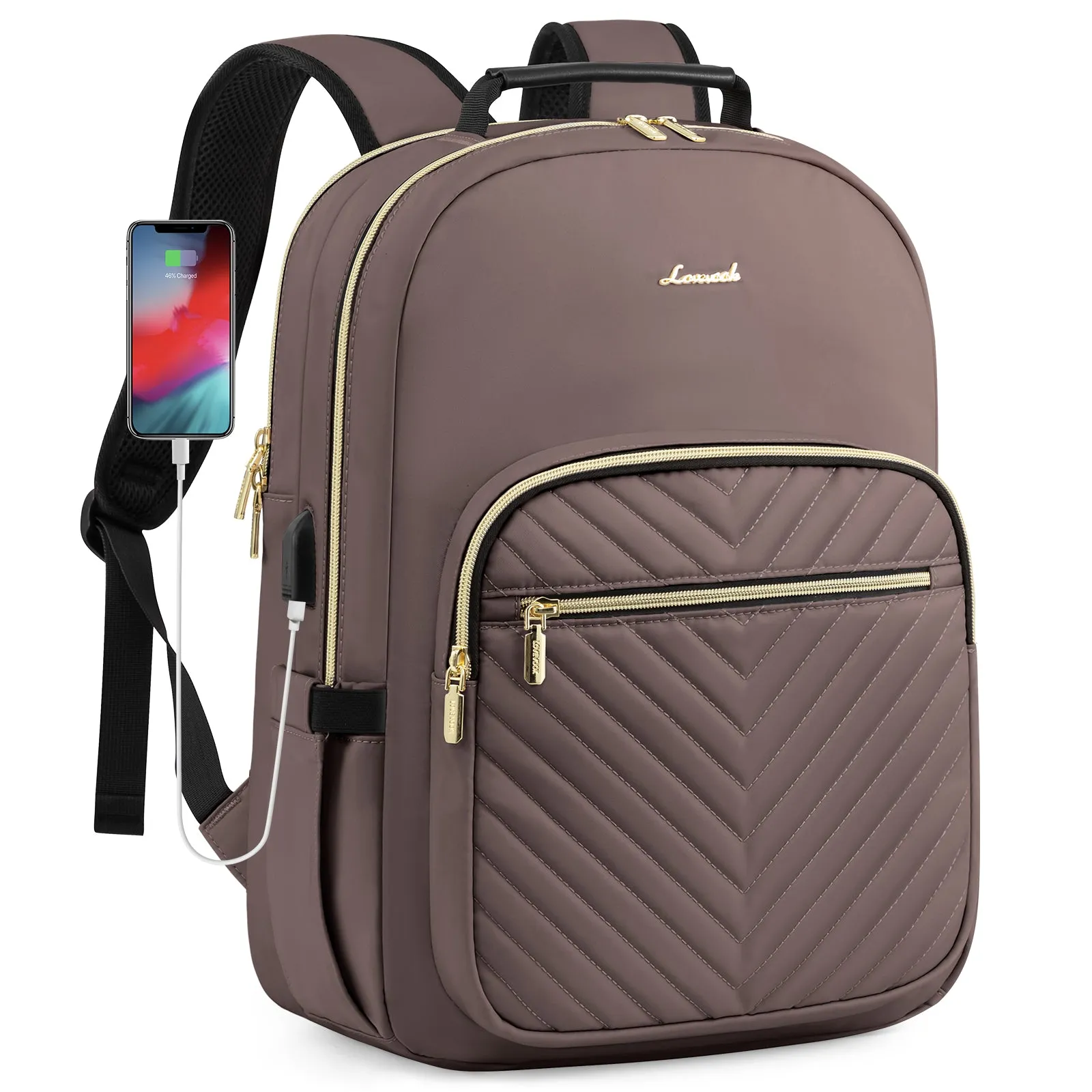 The V Laptop Backpack, 15.6"-17"