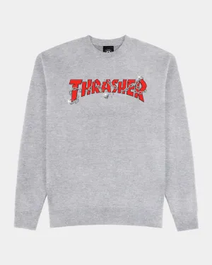 THRASHER "CHAINS" CREWNECK SWEATSHIRT