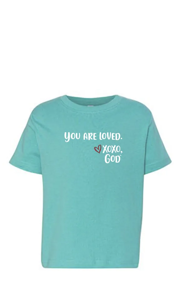 Toddler Unisex Tee Shirt -You are loved.