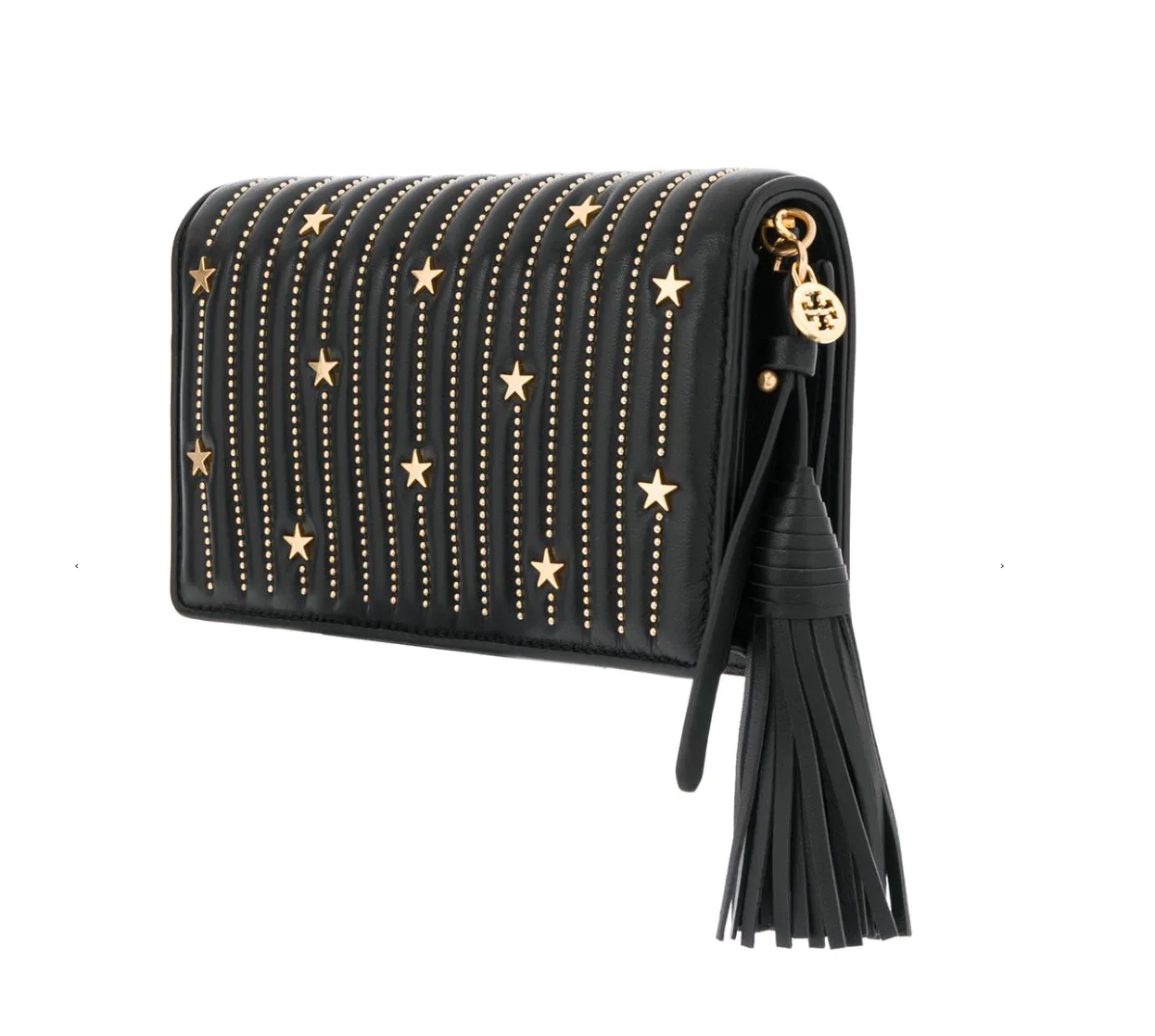 Tory Burch Fleming Star Stud Flat Shoulder Bag