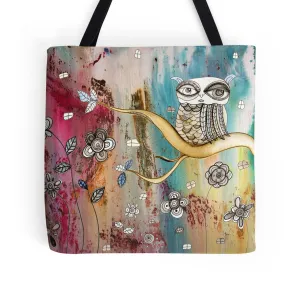 Tote Bag 'Surreal Owl I'