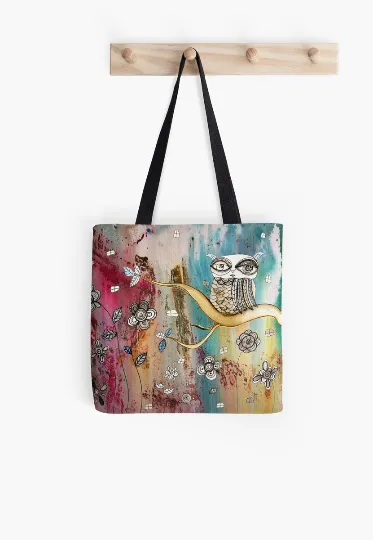 Tote Bag 'Surreal Owl I'