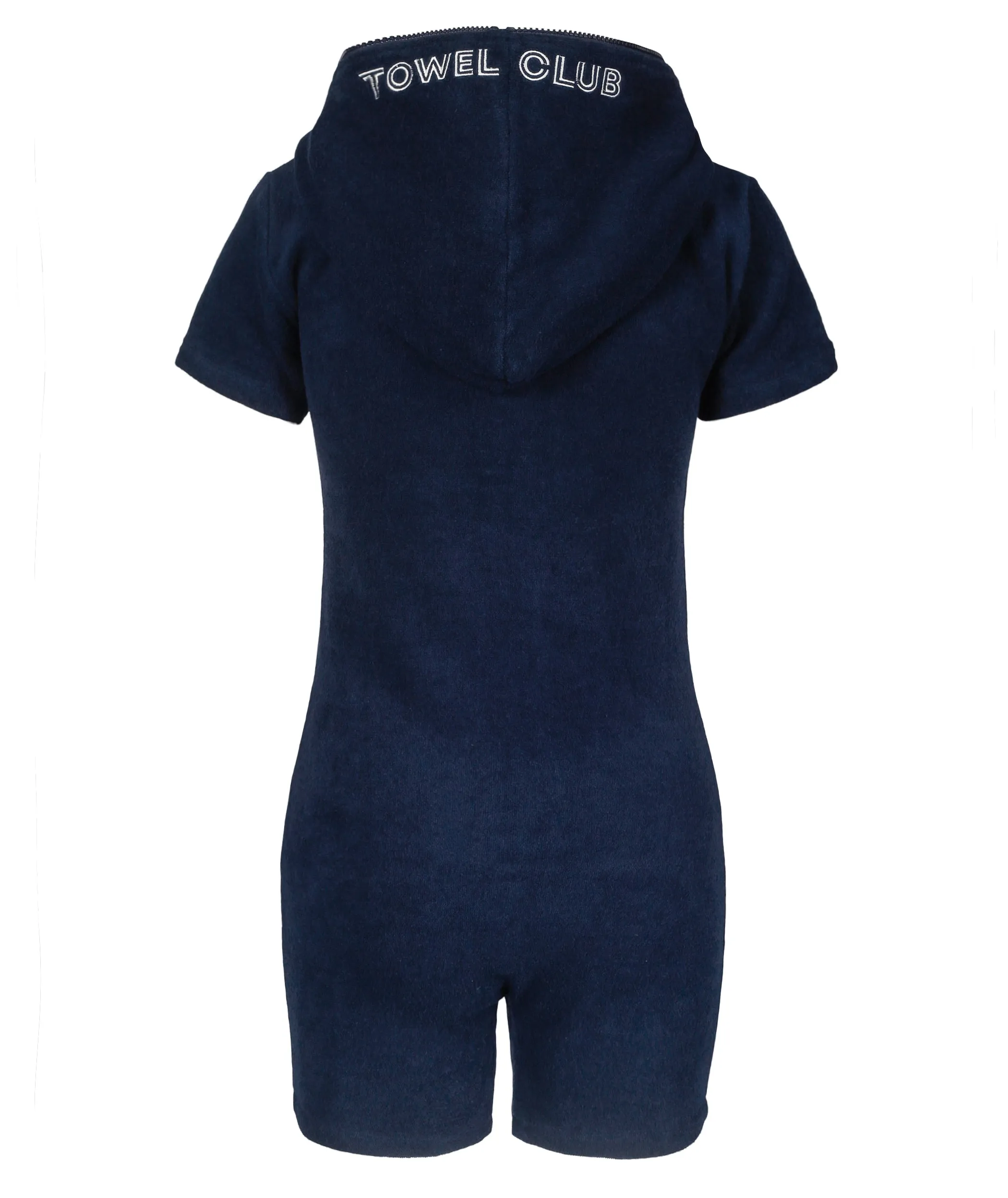 Towel Slim Jumpsuit Navy