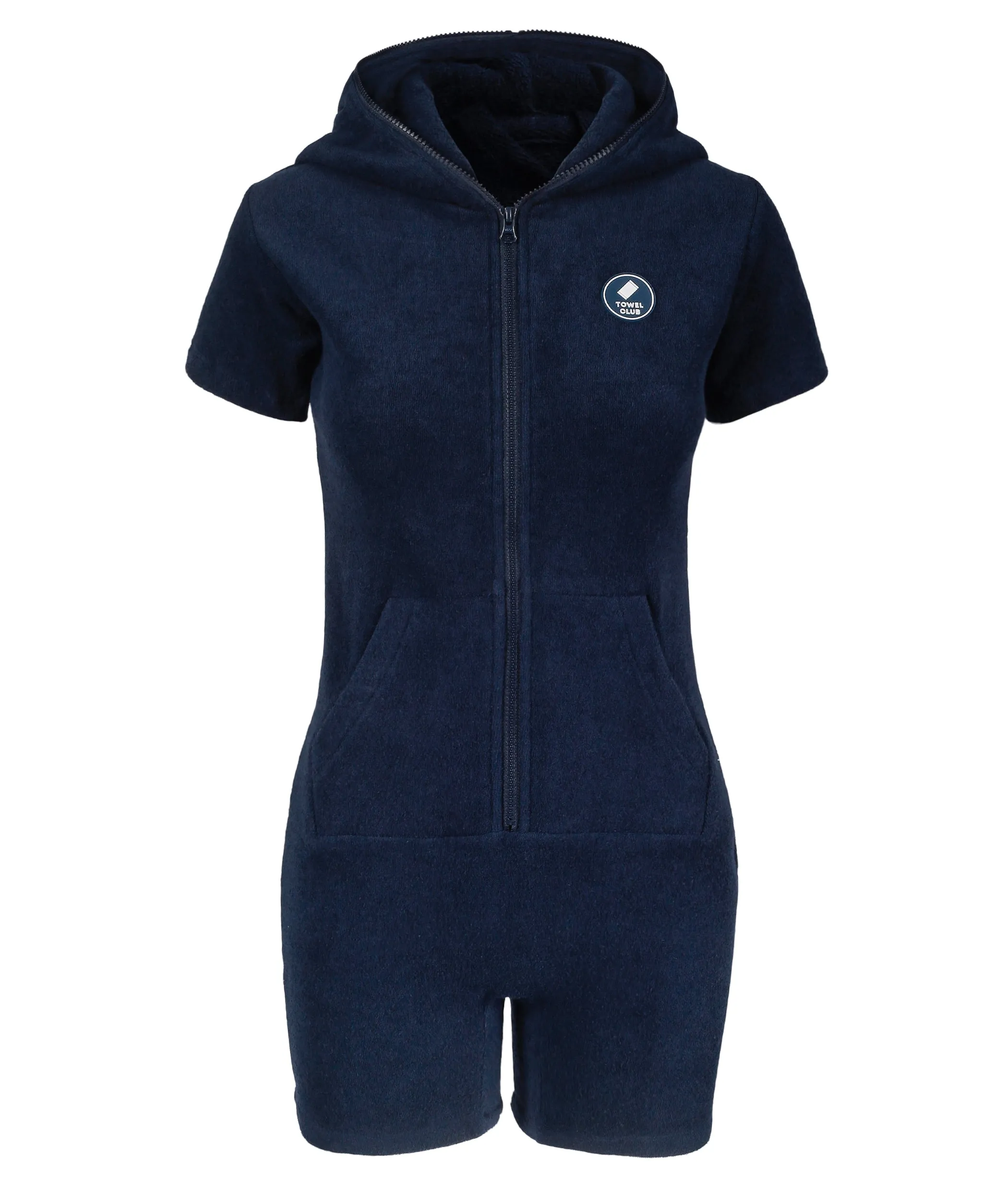 Towel Slim Jumpsuit Navy