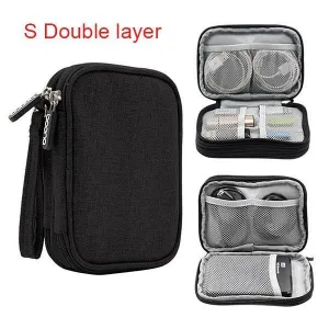 Travel Electronic Accessories and Cable Organizer Bag