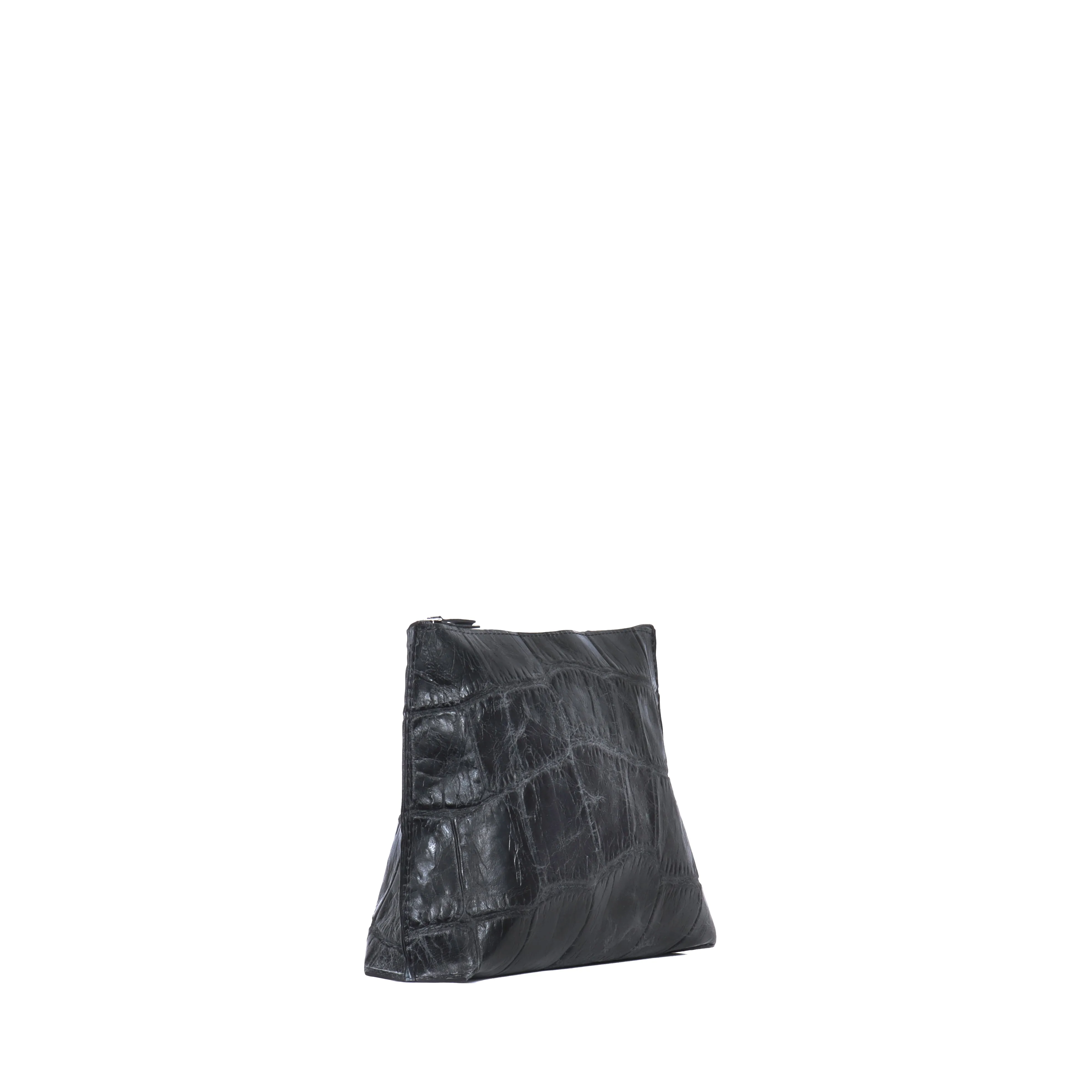 TRAVEL POUCH VINTAGE STORM EMBOSSED JUMBO GATOR