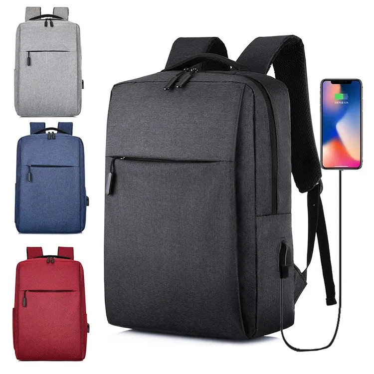 Trendy High Quality Unisex Waterproof  Backpack with USB Port and Laptop Pocket