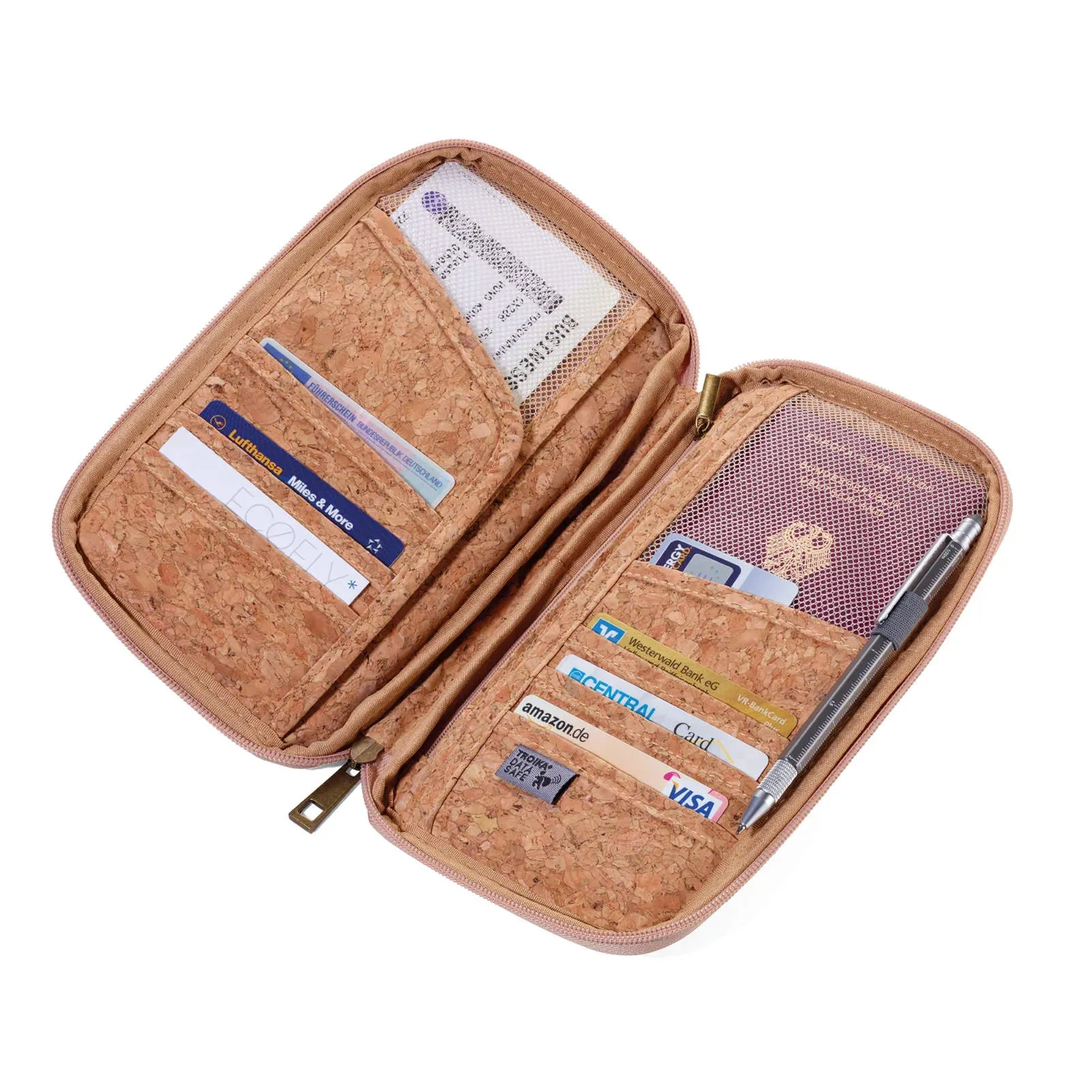 Troika Safe Flight Travel Wallet with RFID Protection