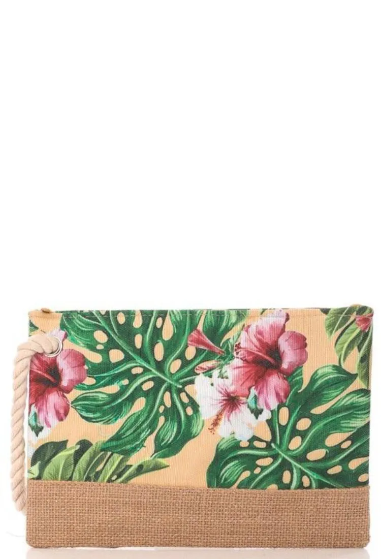 Tropical Zip Bag in 2 colors