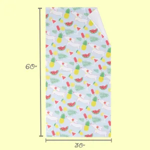 Tutti Frutti Doxie Cutie Beach Towel