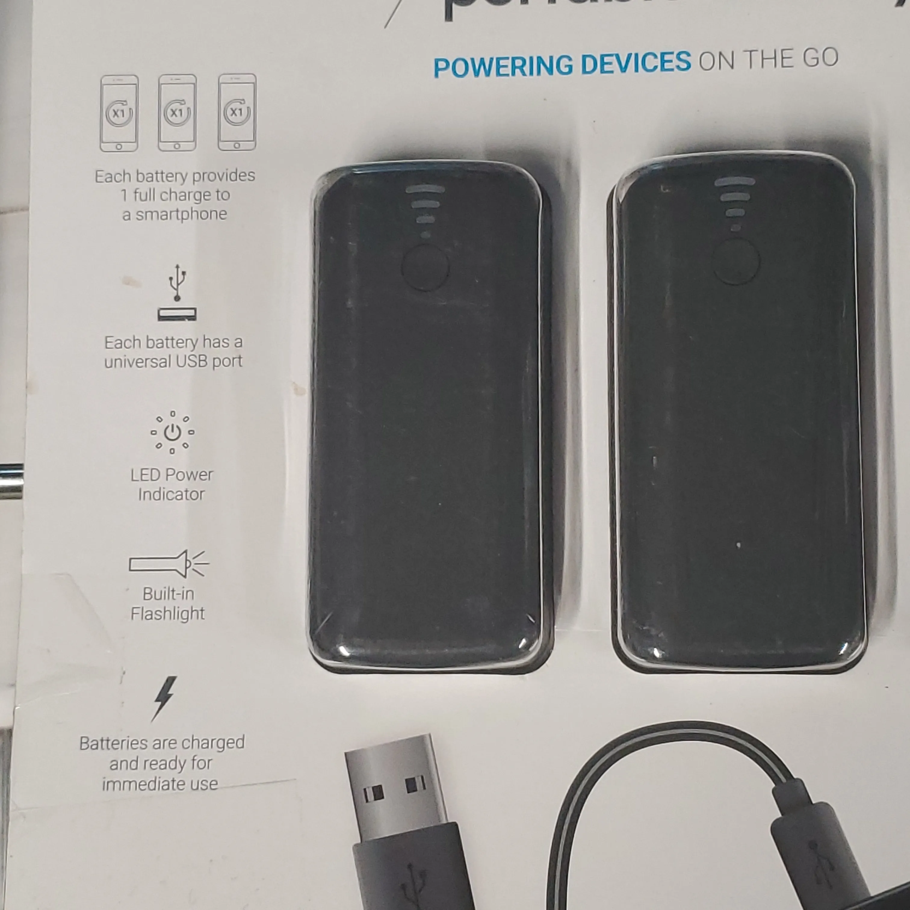 Tylt portable battery 5200 milliamp hour battery packs ap5
