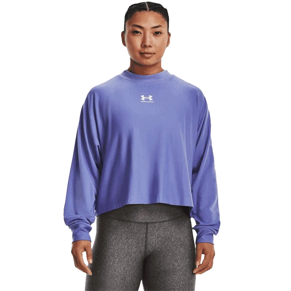 UA Women's Rival Terry Oversized Crew