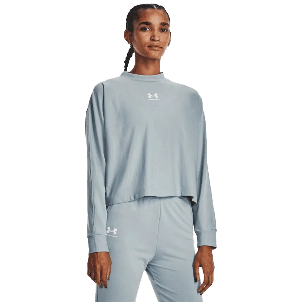 UA Women's Rival Terry Oversized Crew