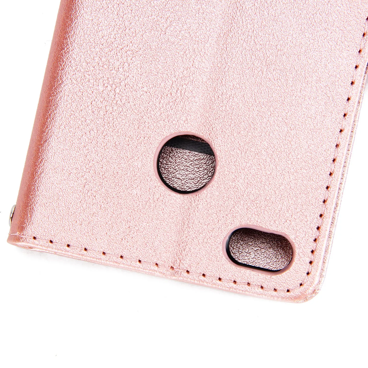 Ultra Slim Shockproof Full Protective Case with Card Wallet Slot for Xiaomi Redmi 4X Red wine