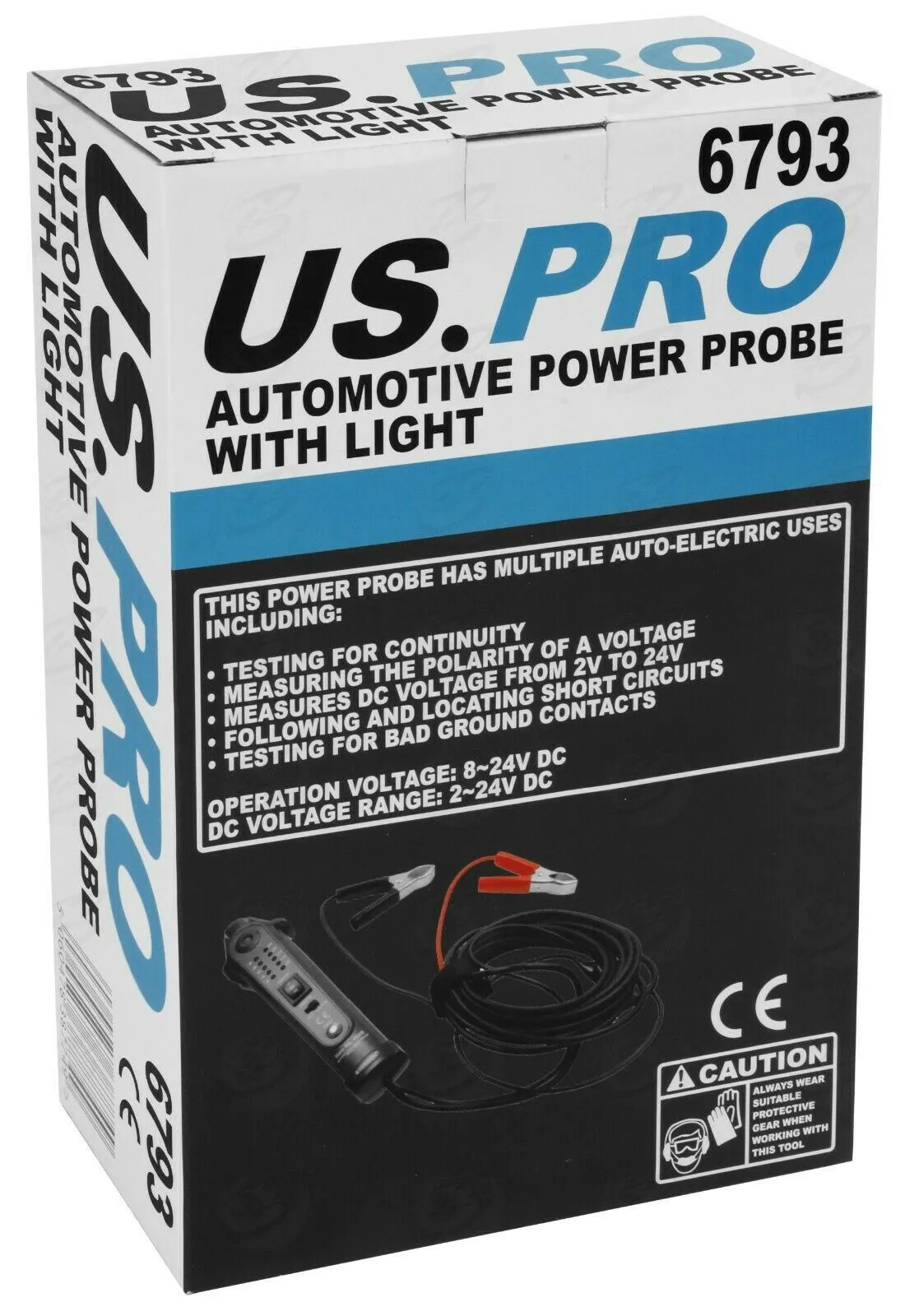 US PRO AUTOMOTIVE POWER PROBE 2V - 24V