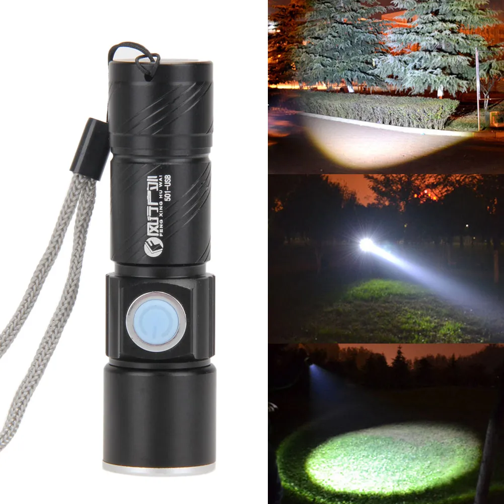 USB Rechargeable Flashlight 