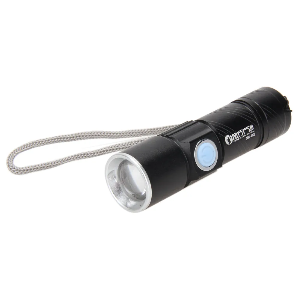 USB Rechargeable Flashlight 
