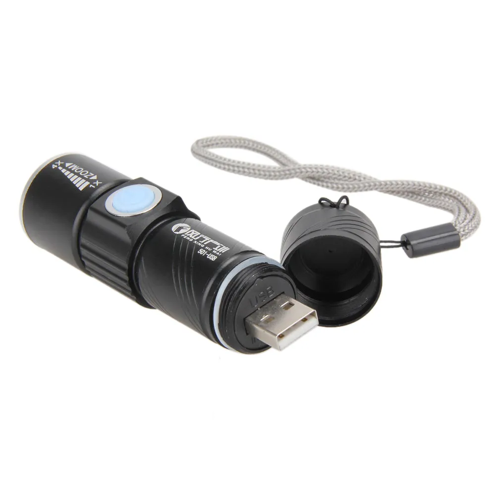 USB Rechargeable Flashlight 