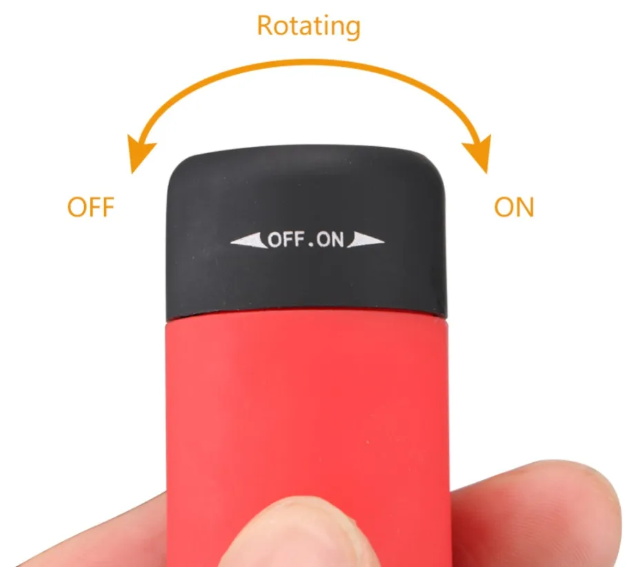 USB Ultra Bright Rechargeable LED Keychain Flashlight