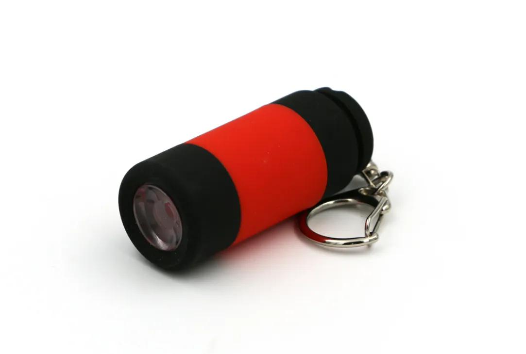 USB Ultra Bright Rechargeable LED Keychain Flashlight