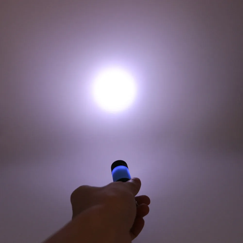 USB Ultra Bright Rechargeable LED Keychain Flashlight