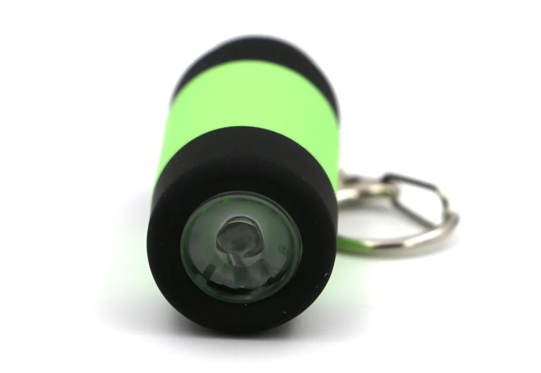 USB Ultra Bright Rechargeable LED Keychain Flashlight