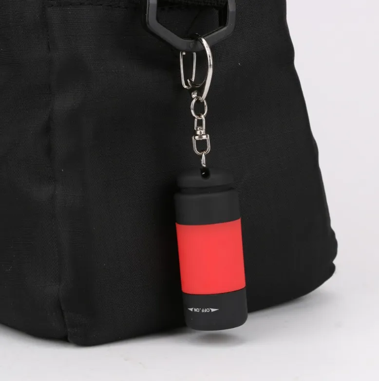 USB Ultra Bright Rechargeable LED Keychain Flashlight