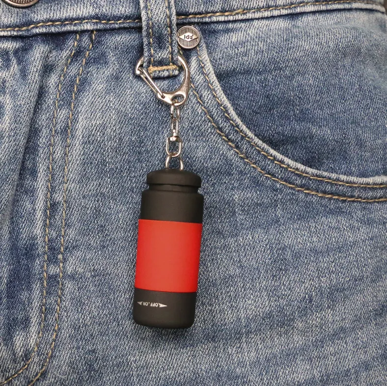 USB Ultra Bright Rechargeable LED Keychain Flashlight