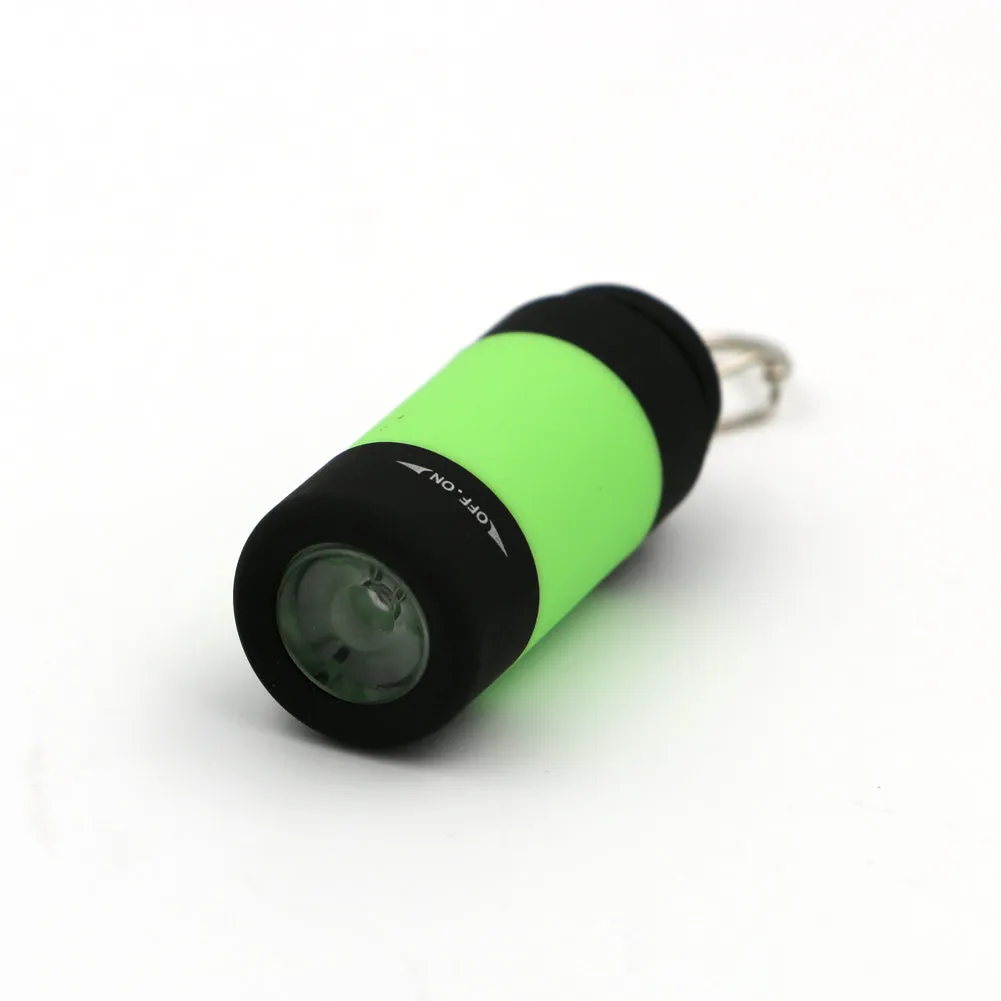USB Ultra Bright Rechargeable LED Keychain Flashlight