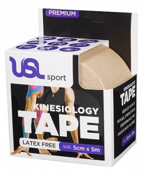 USL Kinesiology Tape Orange 5cm x 5m