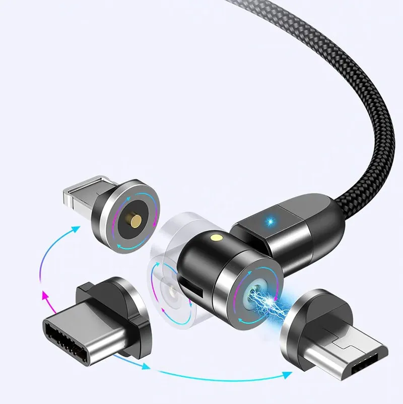 USLION® Kabel Magnetyczny Obrotowy (  końcówka)
