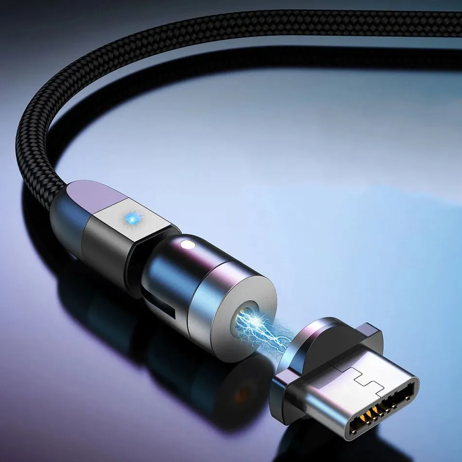 USLION® Kabel Magnetyczny Obrotowy (  końcówka)