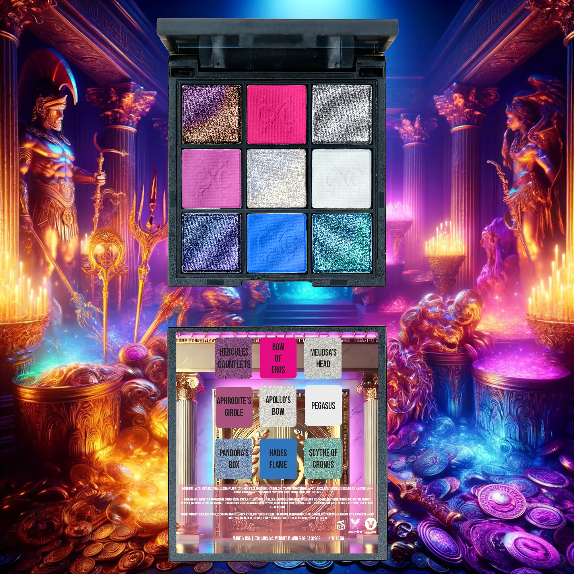 Vault Of Olympus MONSTERS Mini Palette