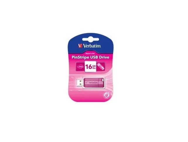 Verbatim 49067 Memoria Storengo Anstripe 16 Gb Color Rosa