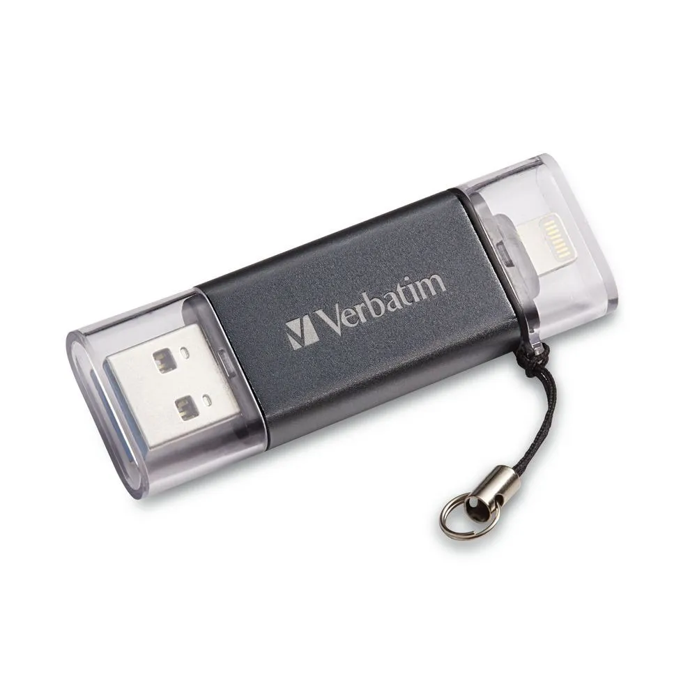 Verbatim 49304 Memoria Doble Usb 3.0 16gb Lightning Grafito